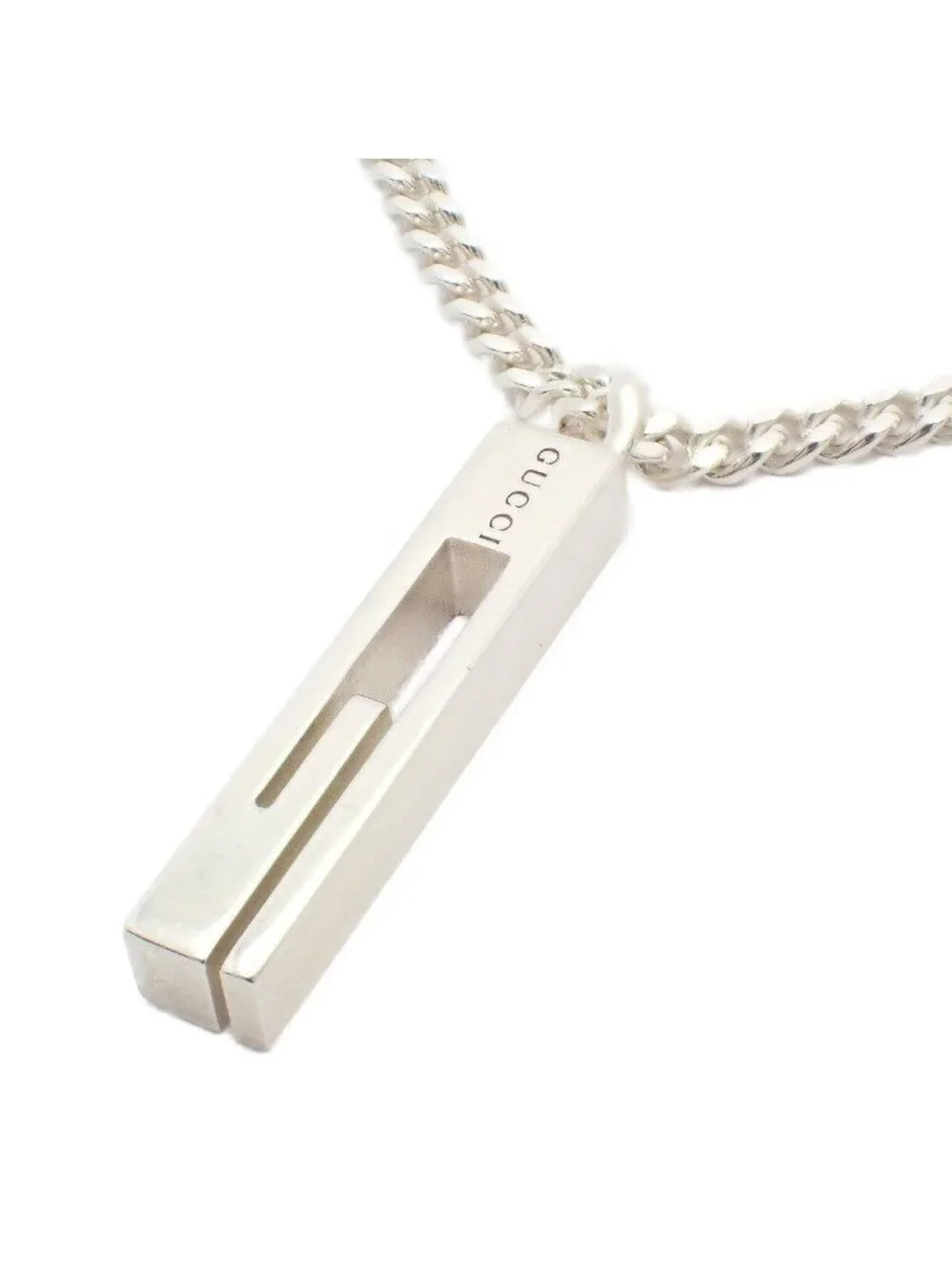 Gucci Small Necklace 925 Sterling Silver Pawn